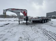 2026 N&N Buffalo Junior 22’+5′ Gooseneck Deck Over Trailer 3X 7,000LB Electric Axles – Single Wheels