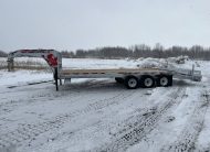 2026 N&N Buffalo Junior 22’+5′ Gooseneck Deck Over Trailer 3X 7,000LB Electric Axles – Single Wheels