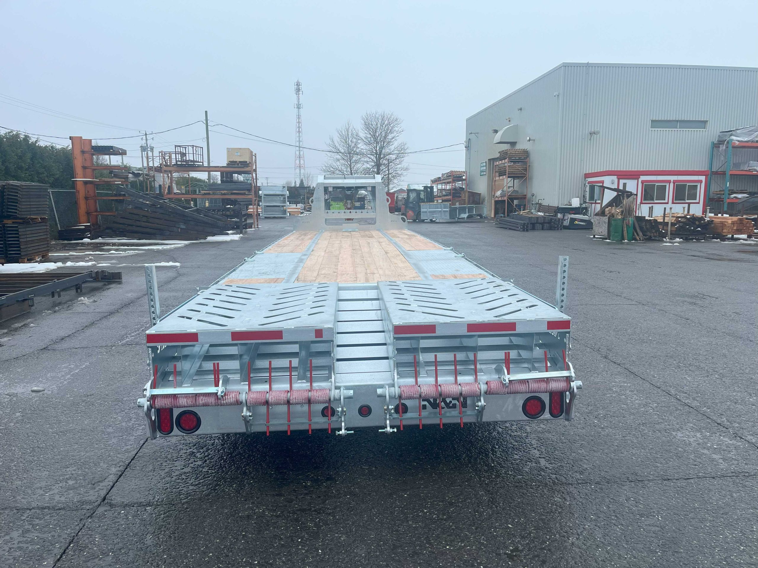2026 N&N BUFFALO PREMIUM 30’+5′ GOOSENECK DECK OVER TRAILER – 2x 16,000 lb AXLES HYDRAULICS BRAKE, HYDRAULICS JACKS **HYDRAULIC RAMPS** – 40 000LB GVWR – 3IN COUPLER