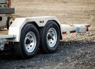 2026 N&N 80” x 20ft Lowland Full Tilt Trailer – 4in Drop, 2x7000lb Axles – Equipment Trailer, Flatbed – Galvanized