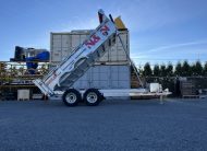 2025 7X14 HD Hydraulic Dump Trailer – 2x 7500LB Axles w/ Spare Mount & Tarp Bar – Galvanized – Discount available – *Call or text 204-202-7783