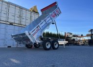 2025 7X14 HD Hydraulic Dump Trailer – 2x 7500LB Axles w/ Spare Mount & Tarp Bar – Galvanized – Discount available – *Call or text 204-202-7783
