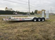 2025 N&N 7×22 Lowbed Equipment Trailer C8-IronHD – 3x7000lb Axles, Flatbed Galvanized