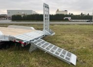 2025 N&N 7×22 Lowbed Equipment Trailer C8-IronHD – 3x7000lb Axles, Flatbed Galvanized