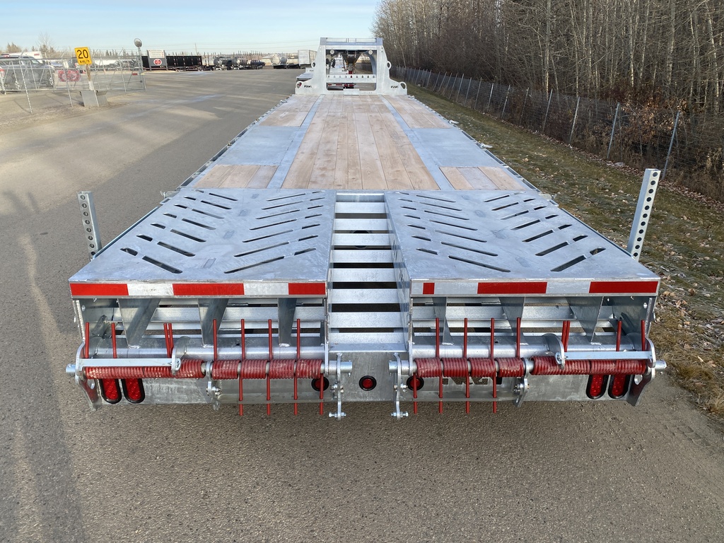 2026 N&N BUFFALO PREMIUM 30’+5′ GOOSENECK DECKOVER TRAILER – 2x 15,000 lb AXLES- HYDRAULIC BRAKE, DUAL-WHEEL TANDEM WITH HYDRAULICS JACKS – GALVANIZED