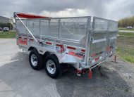 2026 N&N 6×12 INNO Dump Galvanized Trailer – 2x 5200LBS Axles w/ 24in Mesh Side and Ramps Included – Bi-Weekly payments as low as 110$ OAC