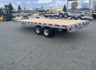 2025 N&N 102″ x 20 PACK Deckover Bumper Pull w/ 2x 5 200lb axles – Galvanized – 1x left in Stock – *Spare holder and Spare in option*