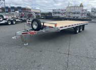 2025 N&N 102″ x 20 PACK Deckover Bumper Pull w/ 2x 5 200lb axles – Galvanized – 1x left in Stock – *Spare holder and Spare in option*