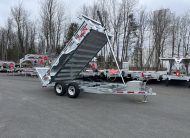 2026 N&N 7×14 Inno Dump Hydraulic Trailer – 2X7000LBS Axles W/ Landscape Gate – Galvanized | Bi-Weekly payments as low as 118$ OAC