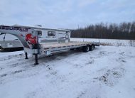 2026 N&N Buffalo Max 25’+5′ Gooseneck Deck Over Trailer – 2x 16,000 lb Axles, Dual-Wheel Tandem, Hydraulic Brakes – Galvanized