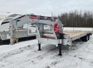 2026 N&N Buffalo Max 25’+5′ Gooseneck Deck Over Trailer – 2x 16,000 lb Axles, Dual-Wheel Tandem, Hydraulic Brakes – Galvanized