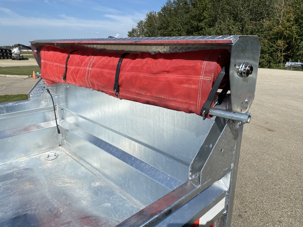 2025 N&N 5×10 INNO Dump Hydraulic Trailer – 2x 5200LBS Axles w/ Landscape Gate – Galvanized – Edmonton – 2X In Stock