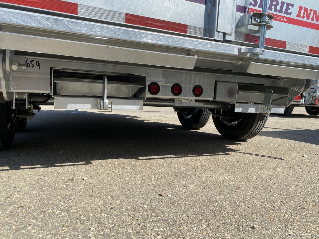 2025 N&N 6×12 INNO Dump Hydraulic Trailer – 2x 5200LBS Axles– Galvanized – Edmonton – 2x in Stock