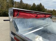 2026 N&N 7X14 HD Hydraulic Dump Trailer – 2x7500LB Axles w/ Spare Mount & Tarp Bar & Hydraulic Jack – Galvanized – Edmonton