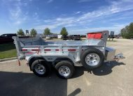 2025 N&N 5×10 INNO Dump Hydraulic Trailer – 2x 5200LBS Axles w/ Landscape Gate – Galvanized – Edmonton – 2X In Stock
