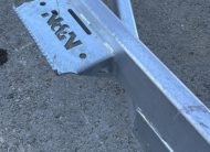 2026 N&N 7X14 HD Hydraulic Dump Trailer – 2x7500LB Axles w/ Spare Mount & Tarp Bar & Hydraulic Jack – Galvanized – Edmonton