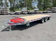 2026 N&N 102″ x 20 PACK HD Deckover Bumper Pull w/ 2×7 000lbs axles – 90″ ramps included – Galvanized