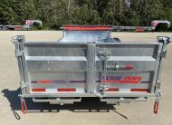 2026 N&N 7×14 INNO Dump Hydraulic Trailer – 2x 7000LBS Axles – w/Ramps Included – Galvanized