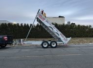 2026 N&N 7×14 INNO Dump Hydraulic Trailer – 2x 7000LBS Axles – w/Ramps Included – Galvanized