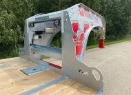 2027 N&N BUFFALO PREMIUM 35’+5′ GOOSENECK DECKOVER TRAILER HUTCH TYPE SUSPENSION– 3x 16,000 lbs AXLES ELEC/ OVER HYDRAULICS, DUAL-WHEEL, WITH HYDRAULICS JACKS & HYDRAULIC FLIP OVER RAMPS – GALVANIZED