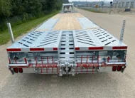 2027 N&N BUFFALO PREMIUM 35’+5′ GOOSENECK DECKOVER TRAILER HUTCH TYPE SUSPENSION– 3x 16,000 lbs AXLES ELEC/ OVER HYDRAULICS, DUAL-WHEEL, WITH HYDRAULICS JACKS & HYDRAULIC FLIP OVER RAMPS – GALVANIZED