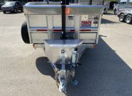 2026 N&N 7×14 INNO Dump Hydraulic Trailer – 2x 7000LBS Axles – w/Ramps Included – Galvanized