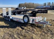 2026 N&N 7×24 Lowbed Equipment Trailer C8-IronHD – 3x7000lb Axles, Flatbed Galvanized – Spare Tire in Option