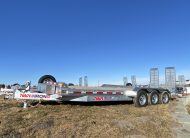 2026 N&N 7×24 Lowbed Equipment Trailer C8-IronHD – 3x7000lb Axles, Flatbed Galvanized – Spare Tire in Option