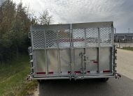 2026 N&N 7×12 HD Dump Hydraulic Trailer – Landscape Gate – Hydraulic Front Jack – 2x 7500LBS Axles – Galvanized – Edmonton