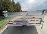 2026 N&N 7×16 Gooseneck HD Dump Hydraulic Trailer – Hydraulic Front Jack – 2x 800LBS Axles – Galvanized – Edmonton