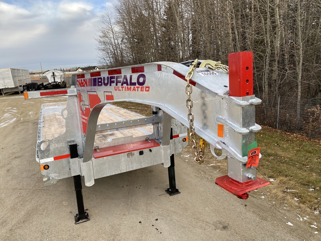 2026 N&N Buffalo Ultimate 22′ + 12′ Gooseneck Deck Over Trailer – 2x 16,000 lb Axles, Dual-Wheel, Electric over Hydraulic Brake – Galvanized – GVWR 40 000LBS