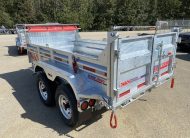 2026 N&N 5×10 INNO Dump Hydraulic Trailer – 2x 5200LBS Axles – Galvanized | Bi-Weekly payments as low as 81$ OAC – WINNIPEG