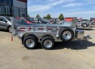 2026 N&N 5×10 INNO Dump Hydraulic Trailer – 2x 5200LBS Axles – Galvanized | Bi-Weekly payments as low as 81$ OAC – WINNIPEG