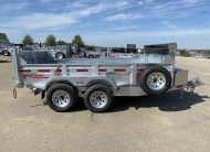 2026 N&N 7×12 INNO Dump Hydraulic Trailer – 2x 5200LBS Axles – w/Ramps Included – Galvanized | Bi-Weekly payments as low as 101$ OAC – WINNIPEG