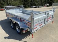 2026 N&N 7×12 INNO Dump Hydraulic Trailer – 2x 5200LBS Axles – w/Ramps Included – Galvanized | Bi-Weekly payments as low as 101$ OAC – WINNIPEG