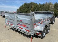 2026 N&N 7×12 INNO Dump Hydraulic Trailer – 2x 5200LBS Axles – w/Ramps Included – Galvanized | Bi-Weekly payments as low as 101$ OAC – WINNIPEG