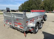 2026 N&N 6×12 INNO Dump Hydraulic Trailer – 2x 5200LBS Axles – w/Ramps Included – Galvanized | Bi-Weekly payments as low as 94$ OAC – WINNIPEG