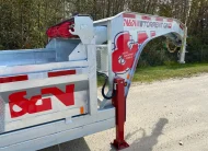 2027 N&N Torrent 7×16 Gooseneck HD Dump Hydraulic Trailer – Hydraulic Front Jack & Landscape Gate Option, 7GA / 12in Crossmembers floor upgrade – 3x 7000LBS Axles – Galvanized – Edmonton