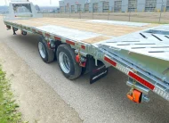 2026 BUFFALO PREMIUM 27’+5′ GOOSENECK DECKOVER TRAILER HUTCH TYPE SUSPENSION– 2x 16,000 lbs AXLES ELEC/ OVER HYDRAULICS, DUAL-WHEEL, WITH HYDRAULICS JACKS & HYDRAULIC FLIP OVER RAMPS – GALVANIZED