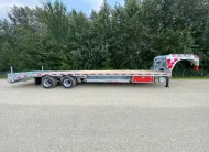 2026 BUFFALO PREMIUM 27’+5′ GOOSENECK DECKOVER TRAILER HUTCH TYPE SUSPENSION– 2x 16,000 lbs AXLES ELEC/ OVER HYDRAULICS, DUAL-WHEEL, WITH HYDRAULICS JACKS & HYDRAULIC FLIP OVER RAMPS – GALVANIZED