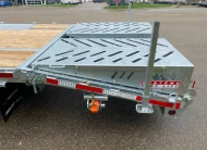 2026 BUFFALO PREMIUM 30’+5′ GOOSENECK DECKOVER TRAILER HUTCH TYPE SUSPENSION– 2x 16,000 lbs AXLES ELEC/ OVER HYDRAULICS, DUAL-WHEEL, WITH HYDRAULICS JACKS & HYDRAULIC FLIP OVER RAMPS – GALVANIZED – EDMONTON