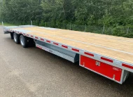 2026 BUFFALO PREMIUM 30’+5′ GOOSENECK DECKOVER TRAILER HUTCH TYPE SUSPENSION– 2x 16,000 lbs AXLES ELEC/ OVER HYDRAULICS, DUAL-WHEEL, WITH HYDRAULICS JACKS & HYDRAULIC FLIP OVER RAMPS – GALVANIZED – EDMONTON
