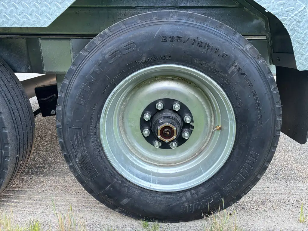 2027 N&N Torrent 7X16 HD Hydraulic Dump Trailer – 2x10000lbs Axles W/Spare Mount & Tarp Bar – 12K Hydraulic Front Jack – Galvanized – Edmonton