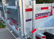 2027 N&N Torrent 7X16 HD Hydraulic Dump Trailer – 2x10000lbs Axles W/Spare Mount & Tarp Bar – 12K Hydraulic Front Jack – Galvanized – Edmonton