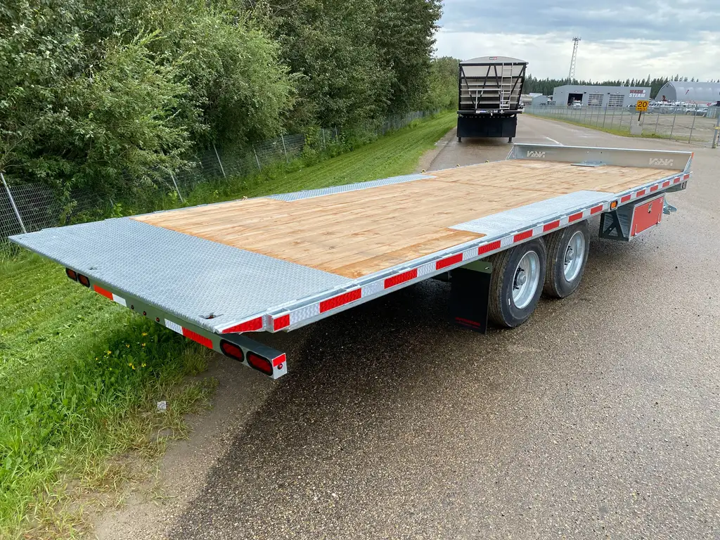 2027 N&N 102″ x 24 PACK H8 TILT DECKOVER TILT BUMPER PULL W/ 2×10,000 LBS AXLES ELEC/OVER HYDRAULICS BRAKES, HYDRAULIC JACKS – GALVANIZED – EDMONTON