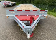 2027 N&N 102″ x 24 PACK H8 TILT DECKOVER TILT BUMPER PULL W/ 2×8,000 LBS AXLES ELEC/OVER HYDRAULICS BRAKES, HYDRAULIC JACKS – GALVANIZED – EDMONTON