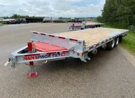2027 N&N 102″ x 24 PACK H8 TILT DECKOVER TILT BUMPER PULL W/ 2×8,000 LBS AXLES ELEC/OVER HYDRAULICS BRAKES, HYDRAULIC JACKS – GALVANIZED – EDMONTON