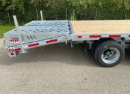 2027 N&N BUFFALO MAX 27’’+5′ GOOSENECK DECKOVER TRAILER – 2x 16,000 lbs AXLES ELEC/ OVER HYDRAULICS, DUAL-WHEEL, WITH HYDRAULICS JACKS – GALVANIZED – EDMONTON