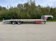 2027 N&N BUFFALO MAX 27’’+5′ GOOSENECK DECKOVER TRAILER – 2x 16,000 lbs AXLES ELEC/ OVER HYDRAULICS, DUAL-WHEEL, WITH HYDRAULICS JACKS – GALVANIZED – EDMONTON