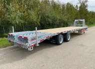 2027 N&N BUFFALO MAX 27’’+5′ GOOSENECK DECKOVER TRAILER – 2x 16,000 lbs AXLES ELEC/ OVER HYDRAULICS, DUAL-WHEEL, WITH HYDRAULICS JACKS – GALVANIZED – EDMONTON